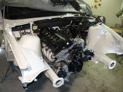 Restaurování vozu BMW Alpina E36 B3